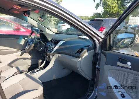 2013 Hyundai Accent Gls from USA, damaged, VIN KMHCT4AE4DU505636